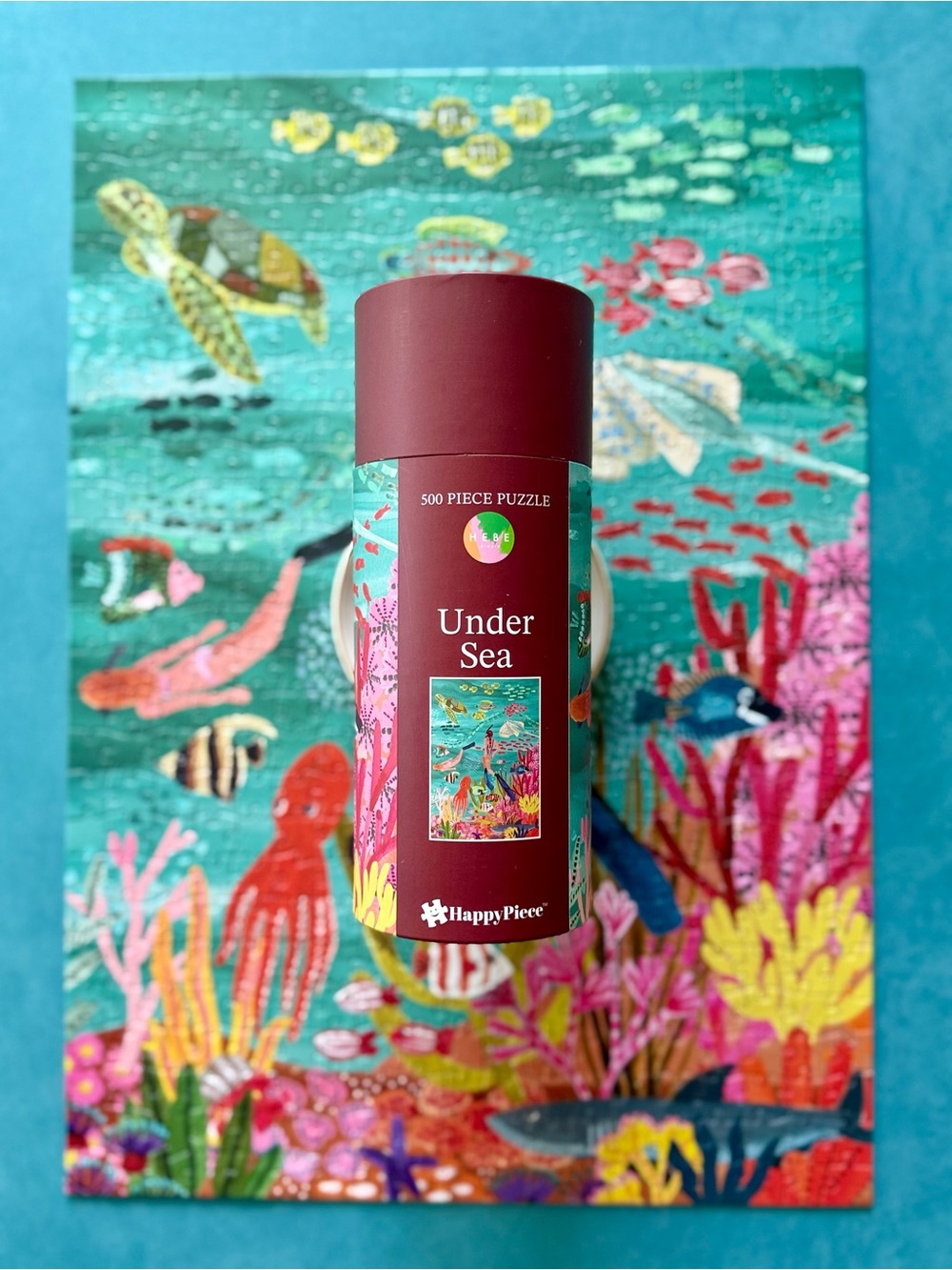 Happy Piece Under Sea 500 piece puzzle